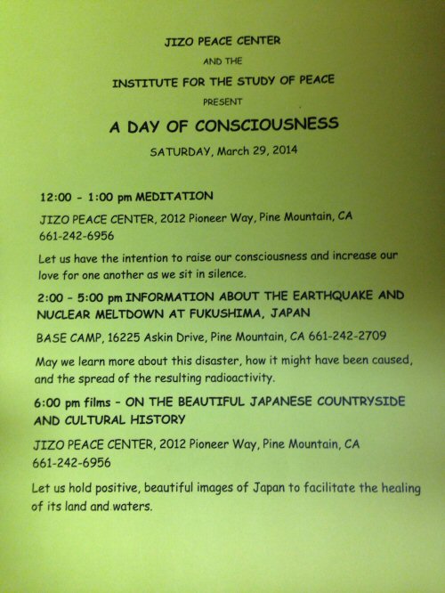 A Day of Consciousness 