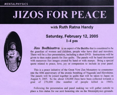 Jizos for Peace